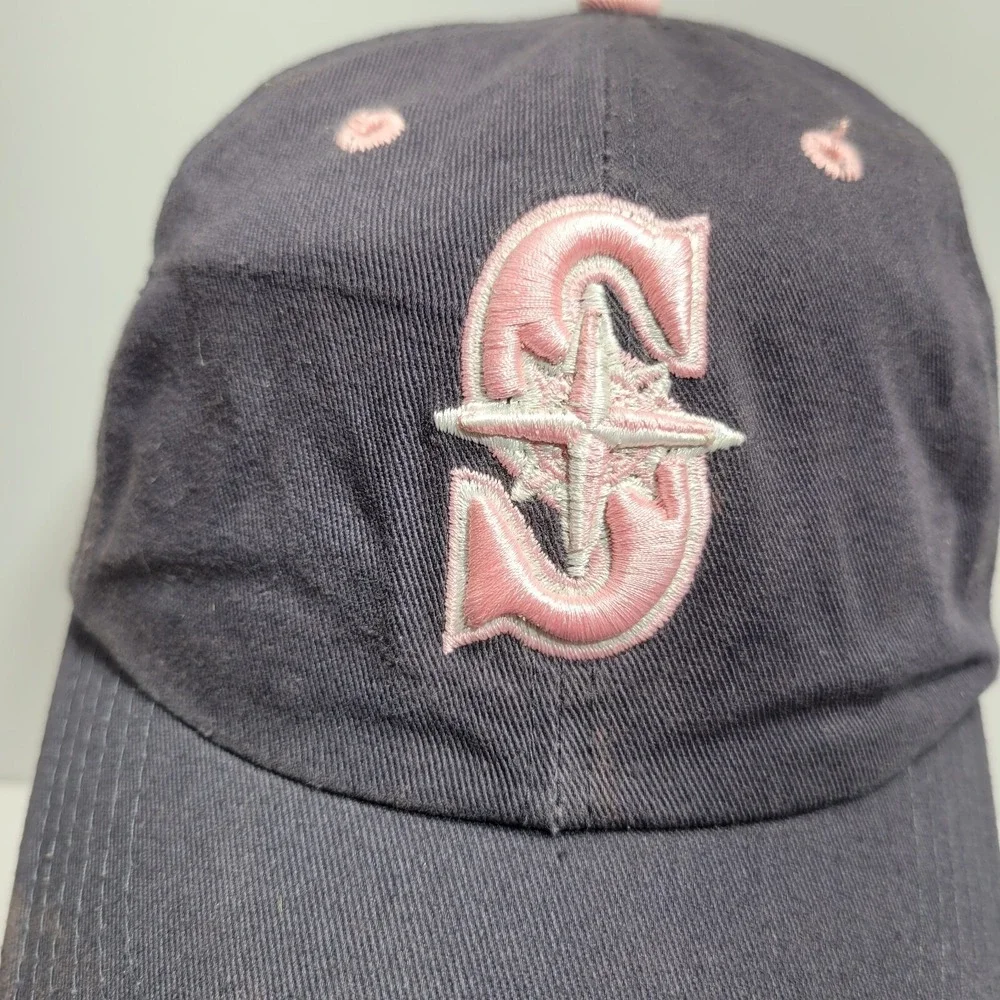 MLB Seattle Mariners Cap Hat Womens OS Blue Genuine Merchandise Baseball Sports